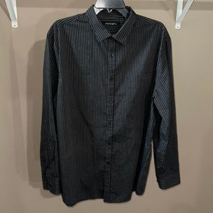Men’s Long Sleeve Button Down Shirt, Size XL